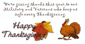 happy thanksgiving military